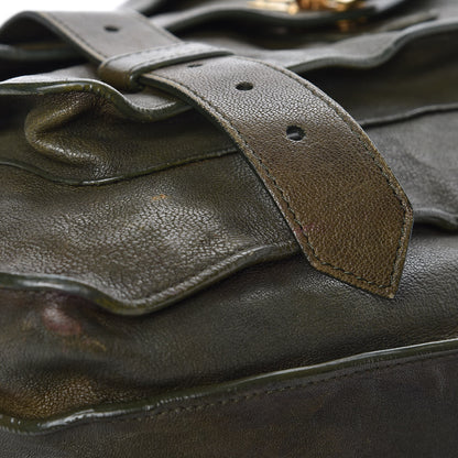 Proenza Schouler Lambskin Large PS1 Satchel Military 11 of 15