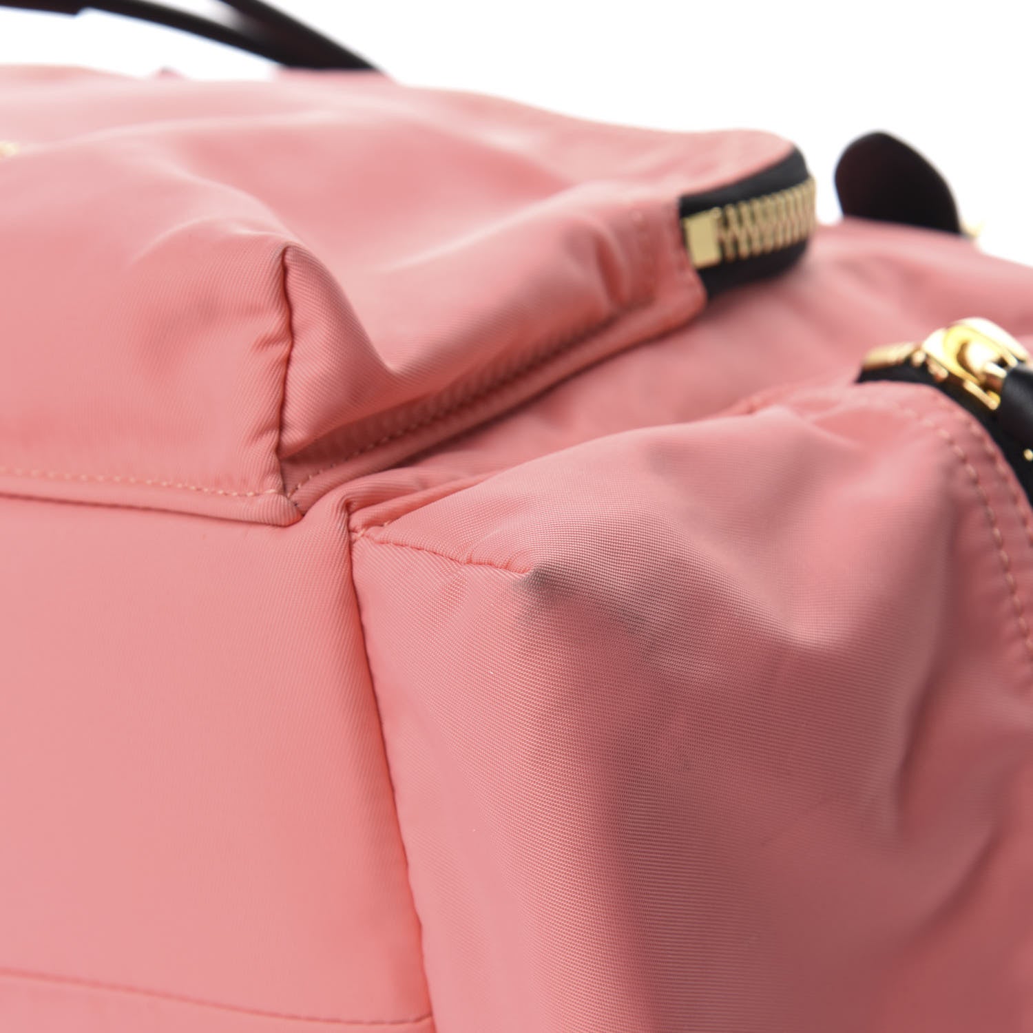 Burberry Nylon Medium Rucksack Backpack Bright Coral Pink 7 of 10