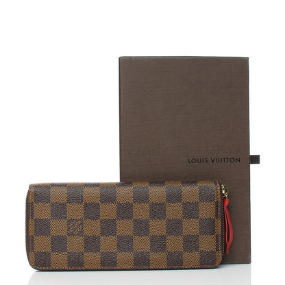 Louis Vuitton Damier Ebene Clemence Wallet 9 of 9