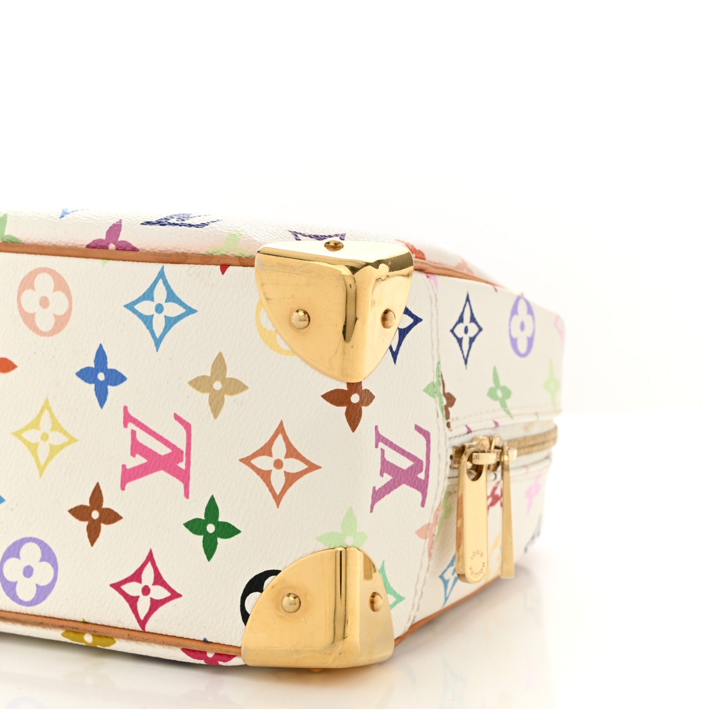 Monogram Multicolor Trouville White