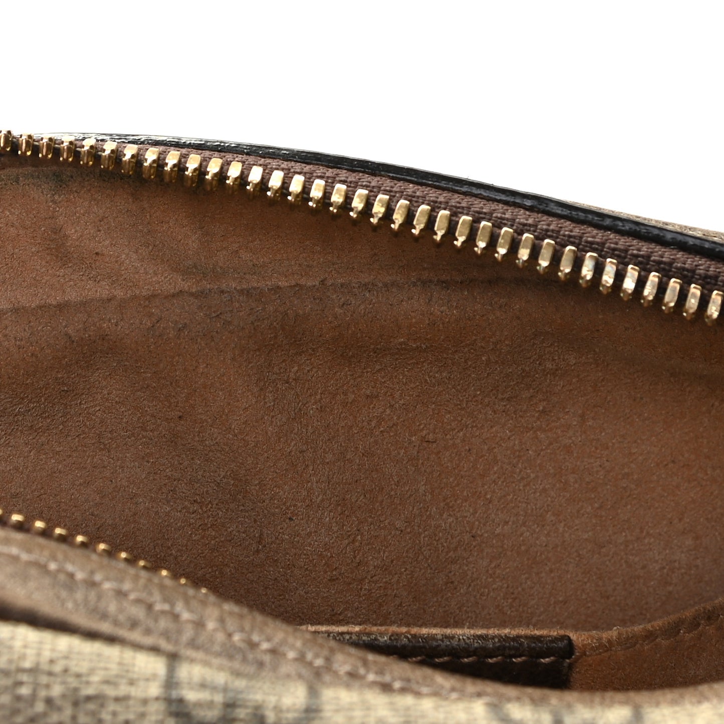 GG Supreme Monogram Web Small Ophidia Belt Bag 95 38 Dark Brown