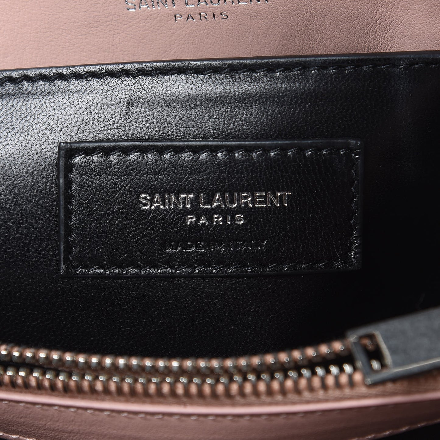 Calfskin Y Quilted Monogram Small Loulou Chain Satchel Rose Antic