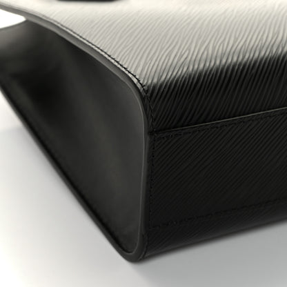 Louis Vuitton Epi Sac Plat BB Black 7 of 9