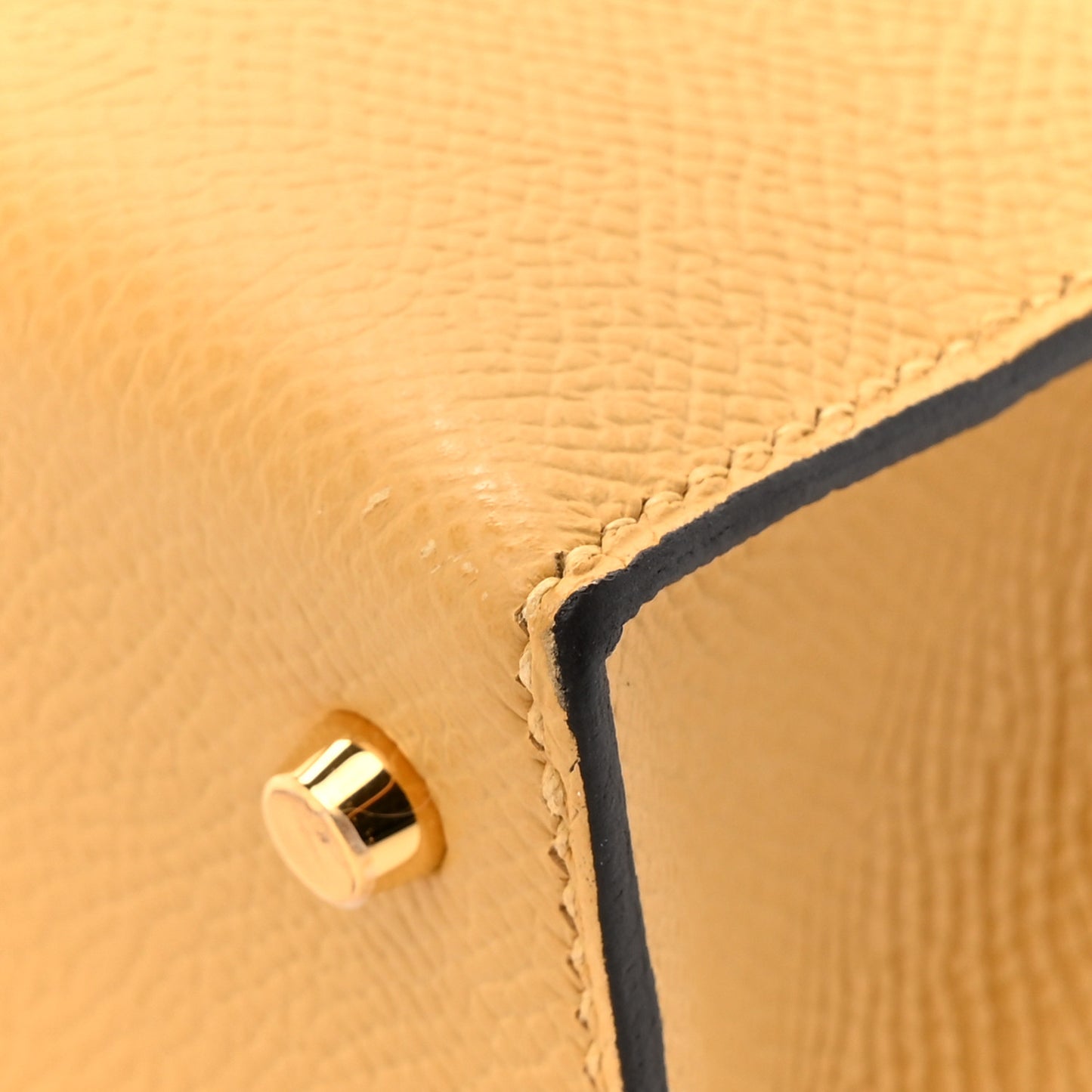 Epsom Mini Kelly Sellier 20 Paille