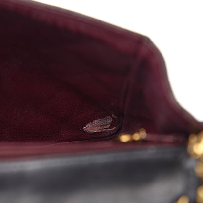 Chanel Lambskin Quilted Mini Square Flap Black 10 of 11