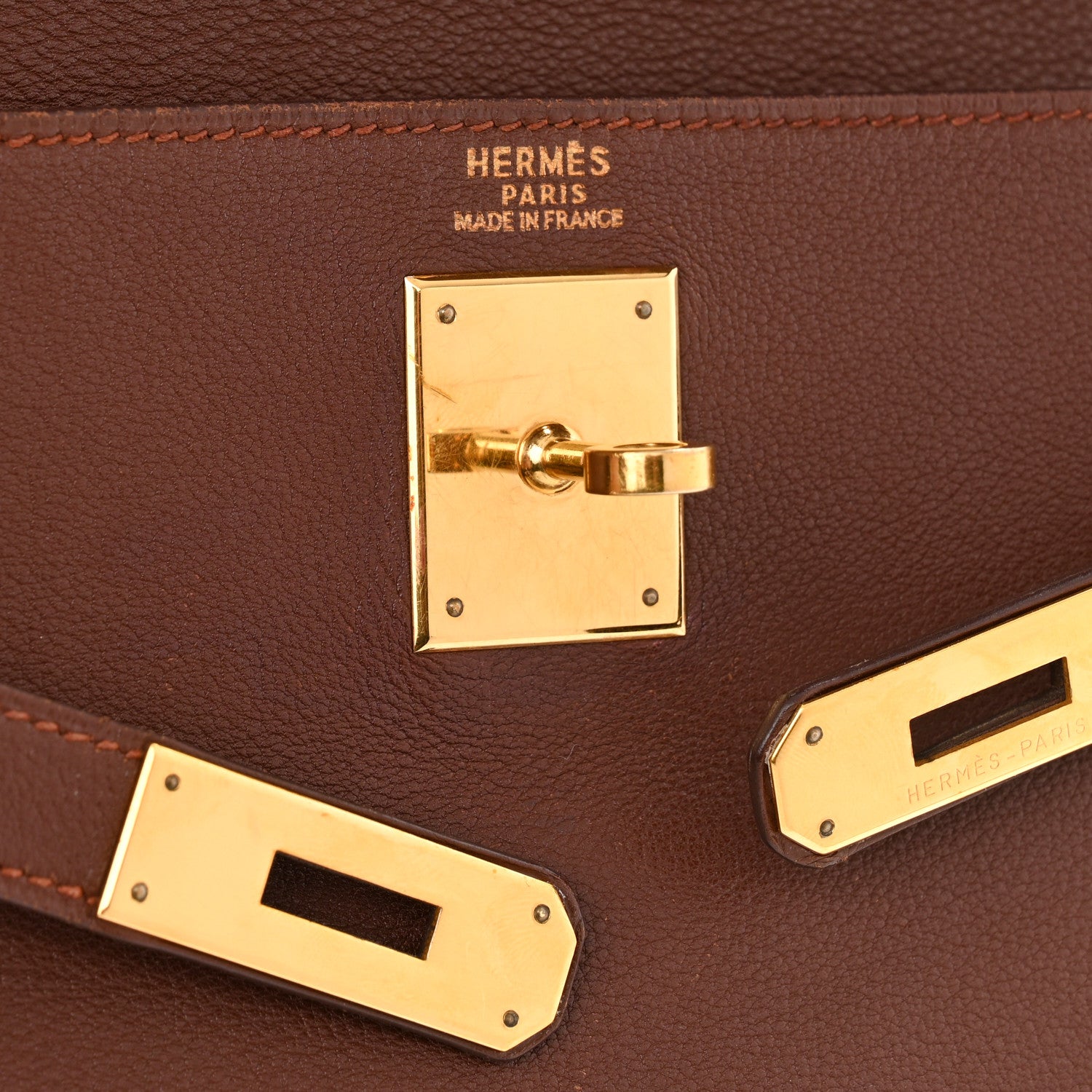 Hermes Evercolor Kelly Retourne 32 Havane 6 of 18