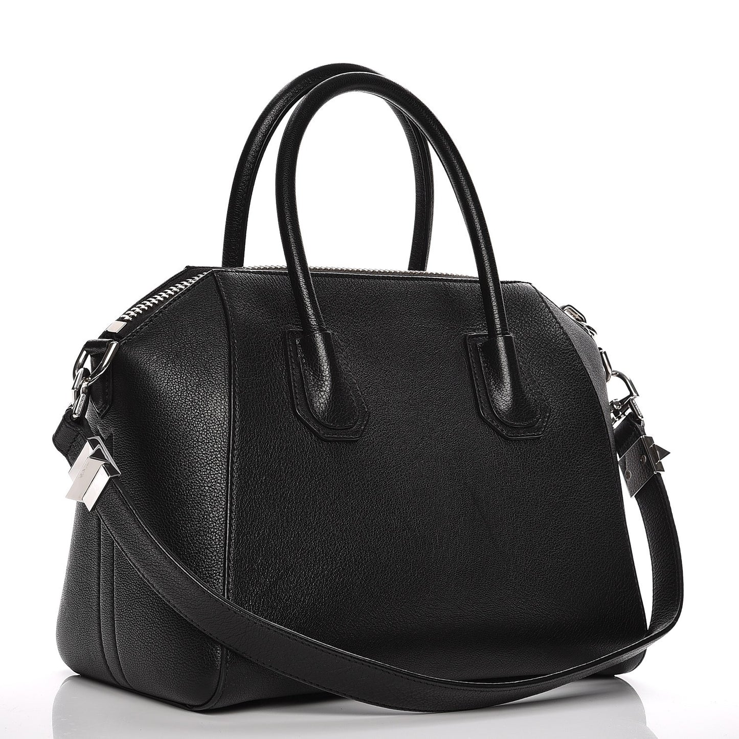 Sugar Goatskin Small Antigona Black