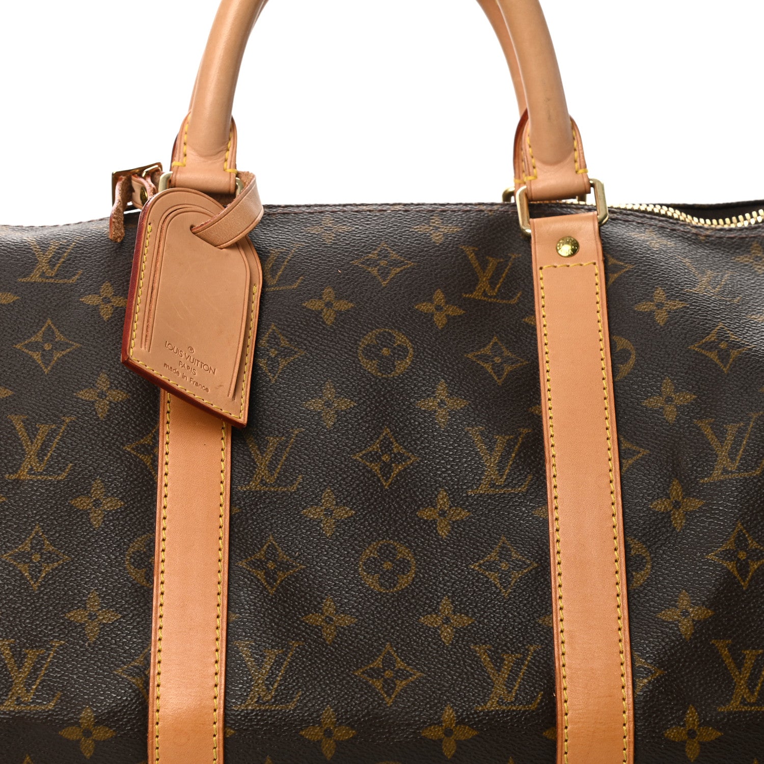 Louis Vuitton Monogram Keepall Bandouliere 50 7 of 10