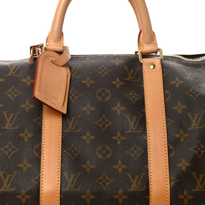 Louis Vuitton Monogram Keepall Bandouliere 50 7 of 10