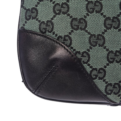 Gucci Monogram Signature Hobo Shoulder Bag Green 12 of 16
