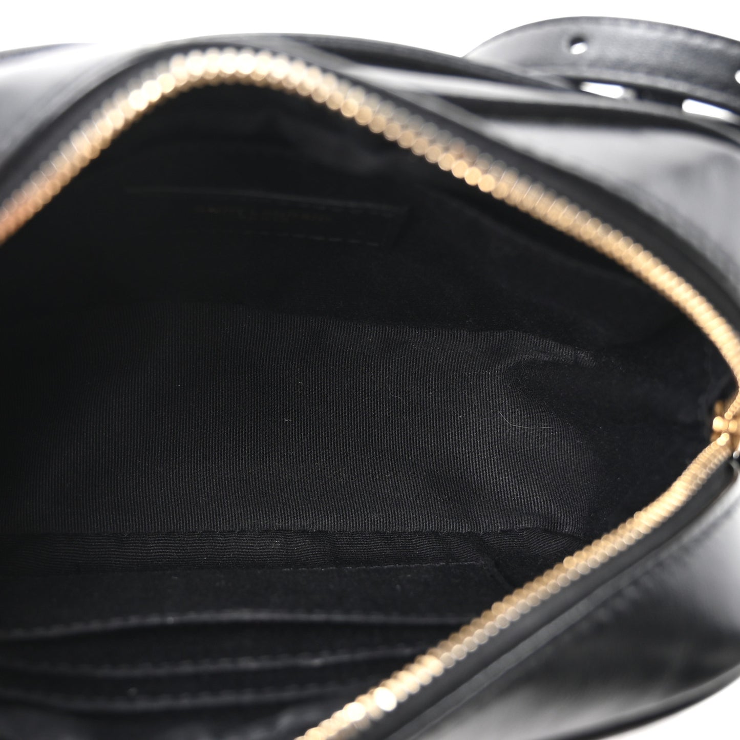 Calfskin Matelasse Monogram Lou Belt Bag Black