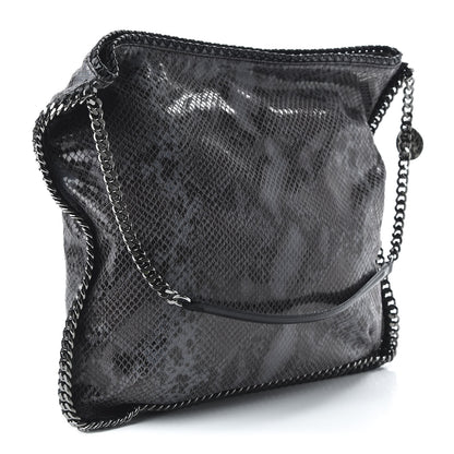 Stella McCartney Eco Python Falabella Hobo Dark Grey 3 of 11