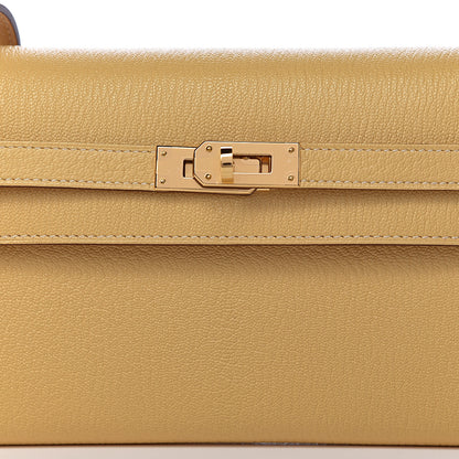 Hermes Chevre Mysore Kelly Wallet To Go Foin 10 of 11