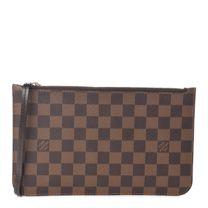 Louis Vuitton Damier Ebene Neverfull MM GM Pochette 1 of 7