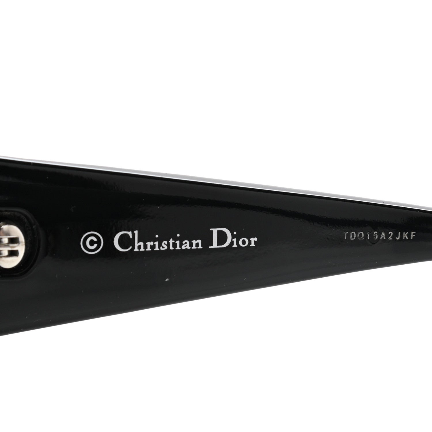 Christian Dior Cannage Dior Lady Lady 1 Sunglasses Black Blue 5 of 9