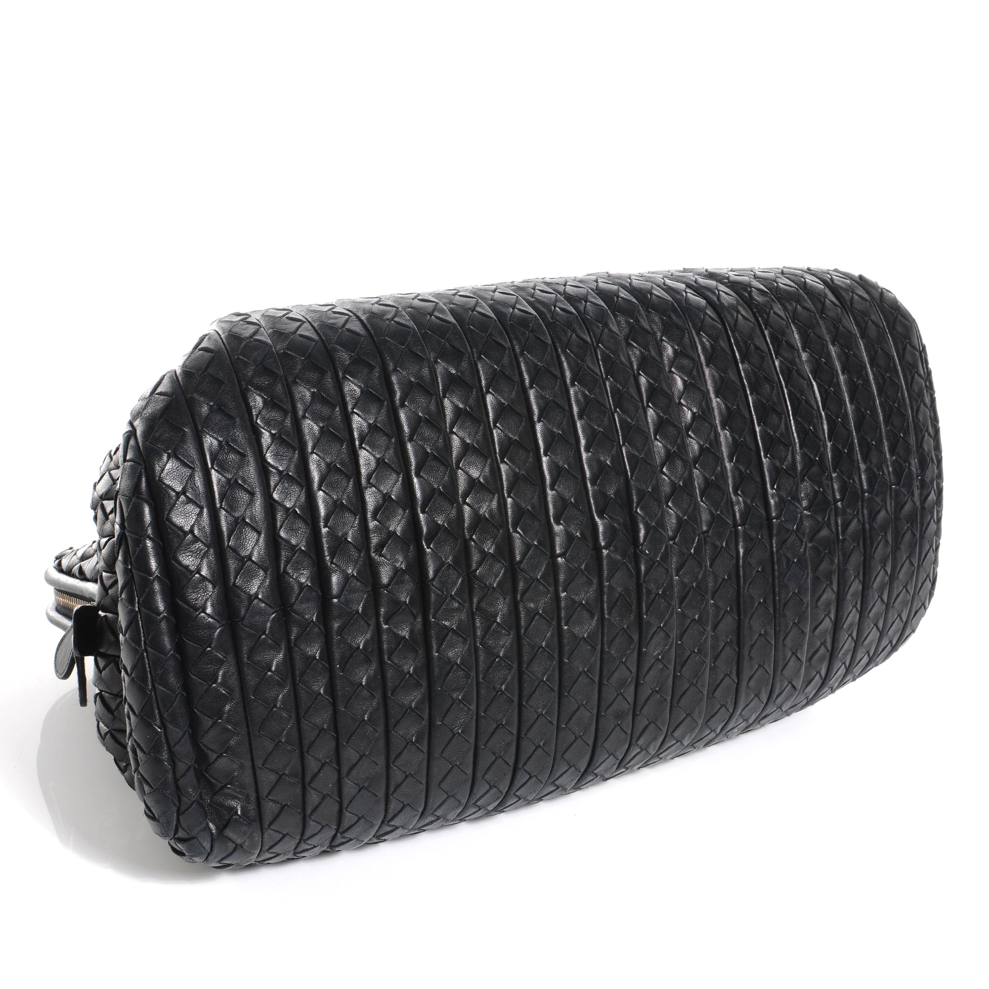 Bottega Veneta Nappa Intrecciato New Bond Satchel Nero Black 4 of 8