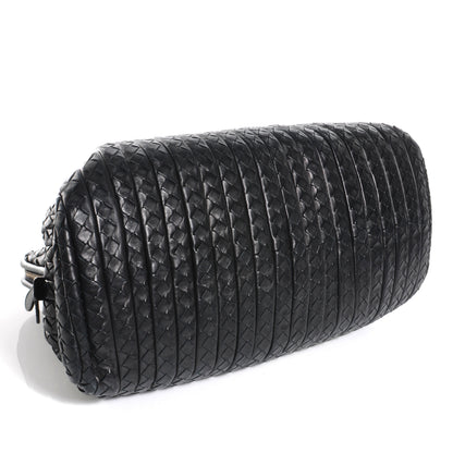 Bottega Veneta Nappa Intrecciato New Bond Satchel Nero Black 4 of 8
