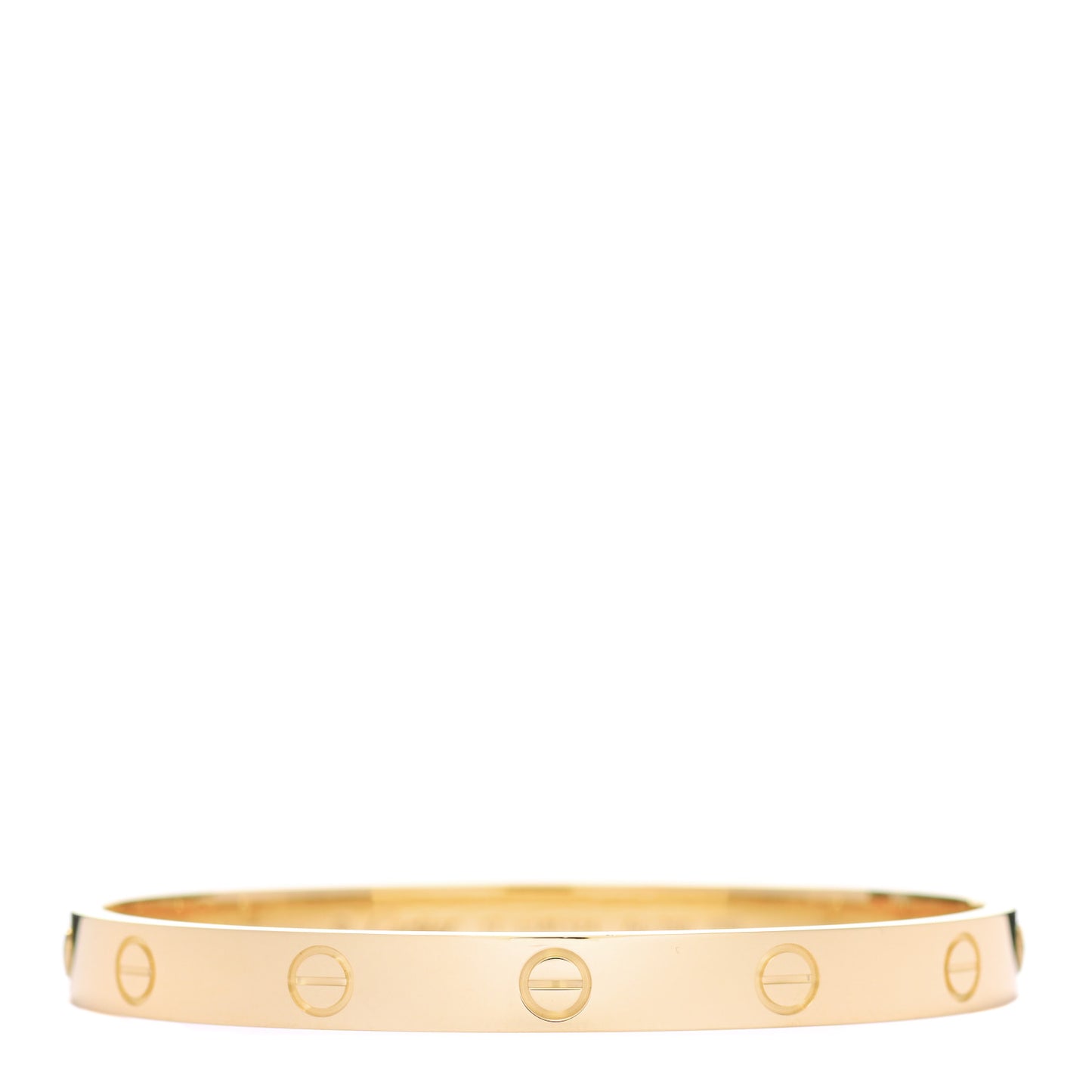18K Yellow Gold LOVE Bracelet 17