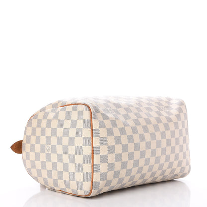 Louis Vuitton Damier Azur Speedy 30 4 of 7