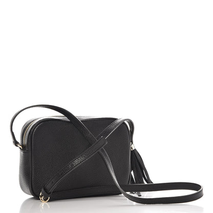 Gucci Pebbled Calfskin Small Soho Disco Bag Black 3 of 7