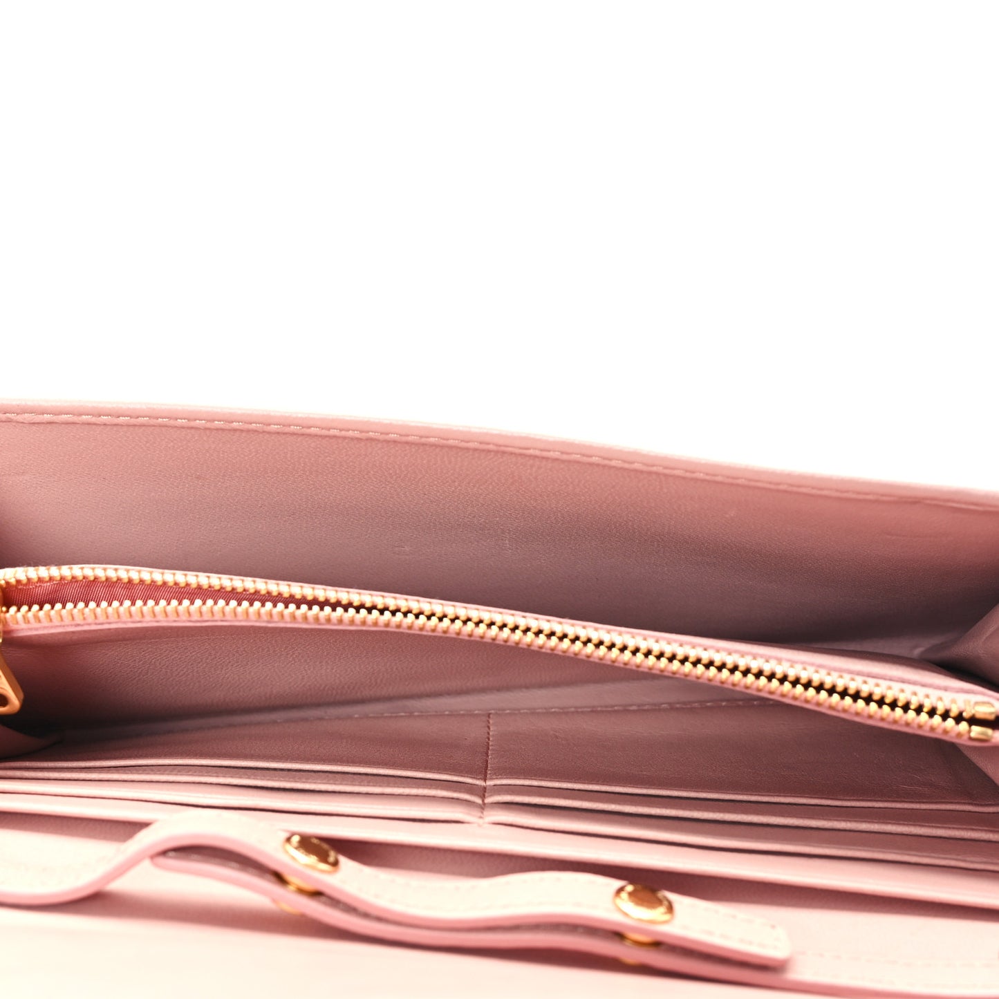 Nappa Matelasse Wallet On Chain Orchidea