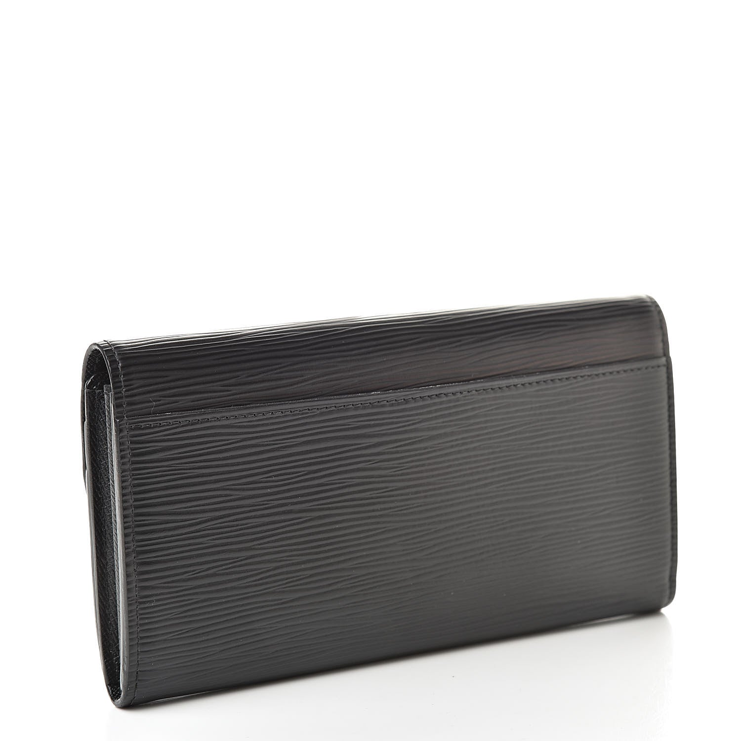 Louis Vuitton Epi Sarah Wallet NM Black 3 of 9