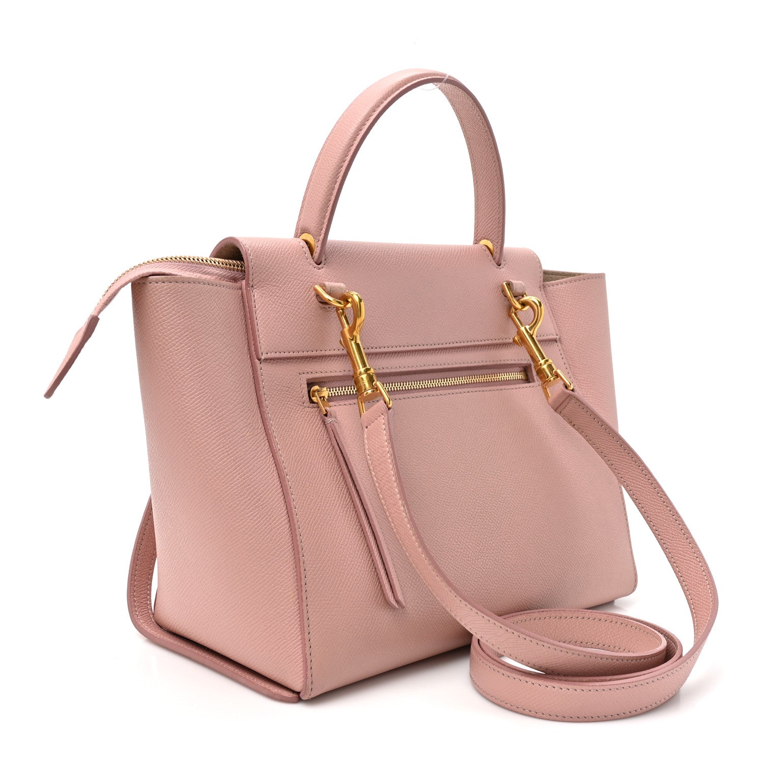Celine Baby Grained Calfskin Micro Belt Bag Vintage Pink 3 of 14