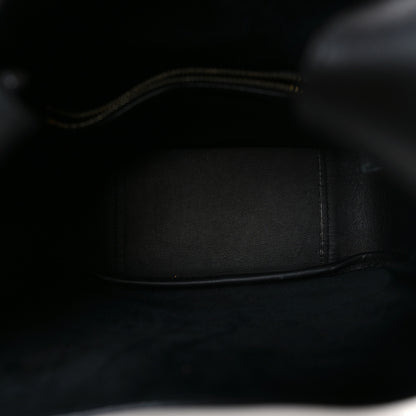Saint Laurent Smooth Calfskin Small Le 5 A 7 Soft Hobo Black 5 of 10