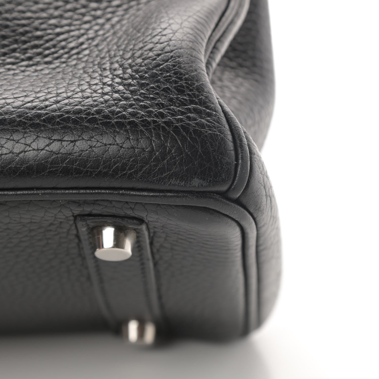Hermes Taurillon Clemence Birkin 30 Black 11 of 15