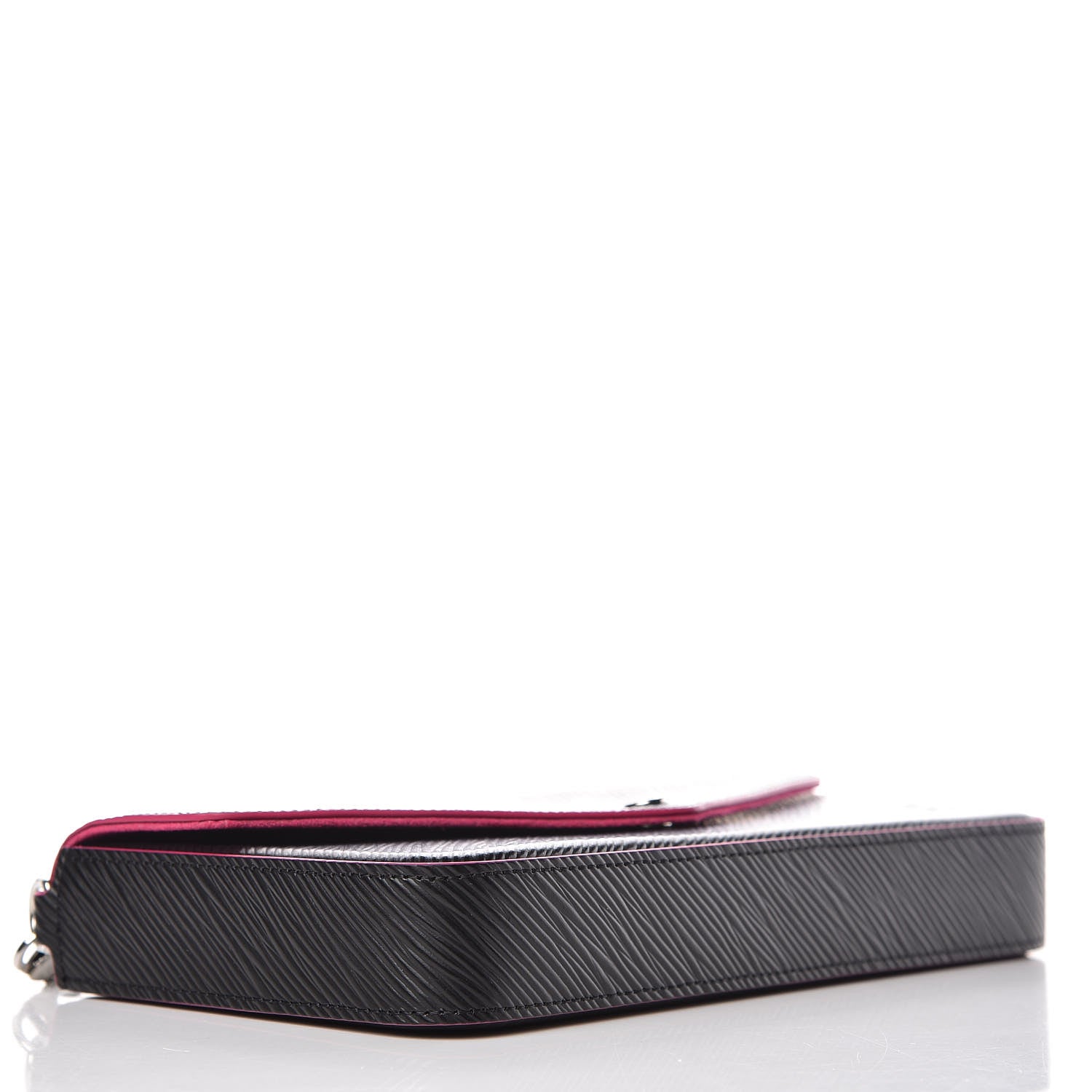 Louis Vuitton Epi Pochette Felicie Black Hot Pink 4 of 8