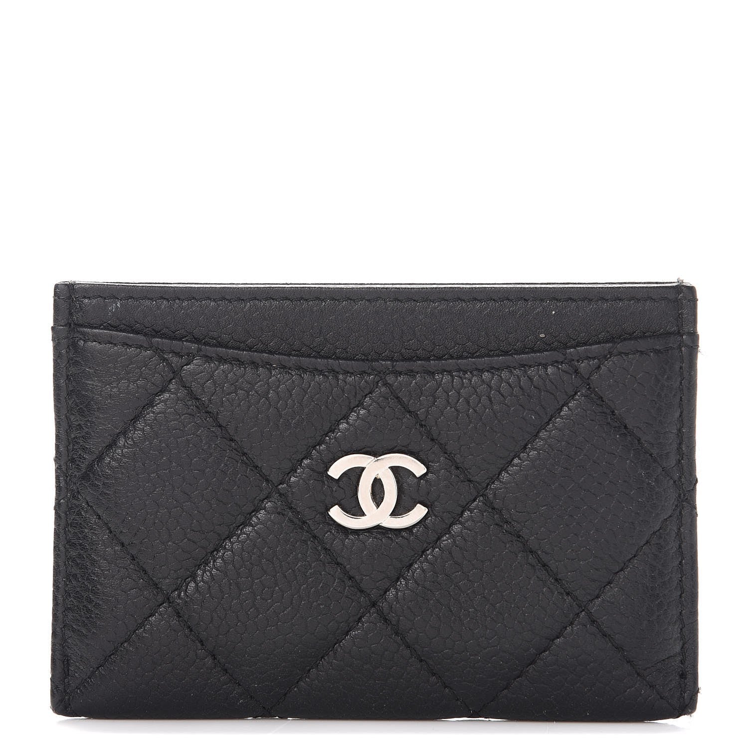 Chanel Caviar Quilted Card Holder Black 1 of 11