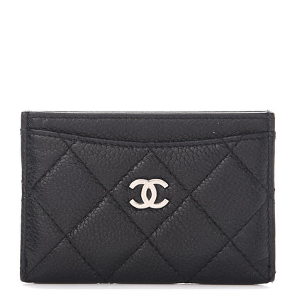 Chanel Caviar Quilted Card Holder Black 1 of 11