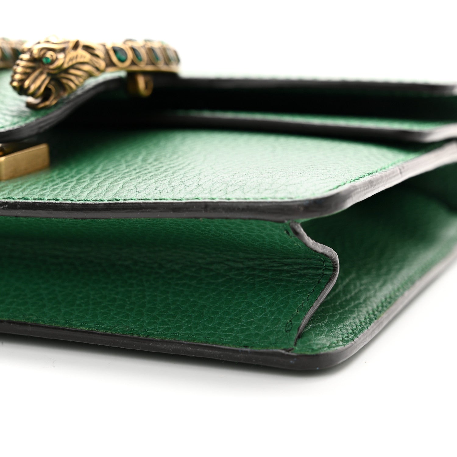 Gucci Calfskin Mini Dionysus Shoulder Bag Emerald 10 of 13
