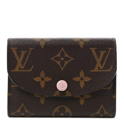 Louis Vuitton Monogram Rosalie Coin Purse Rose Ballerine 1 of 8