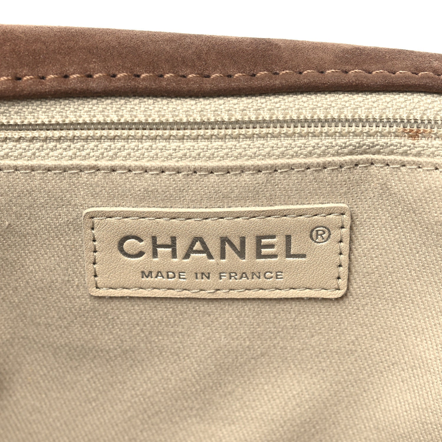 Chanel Ultra Soft Suede Calfskin Large Natural Beauty Flap Brown 5 of 8