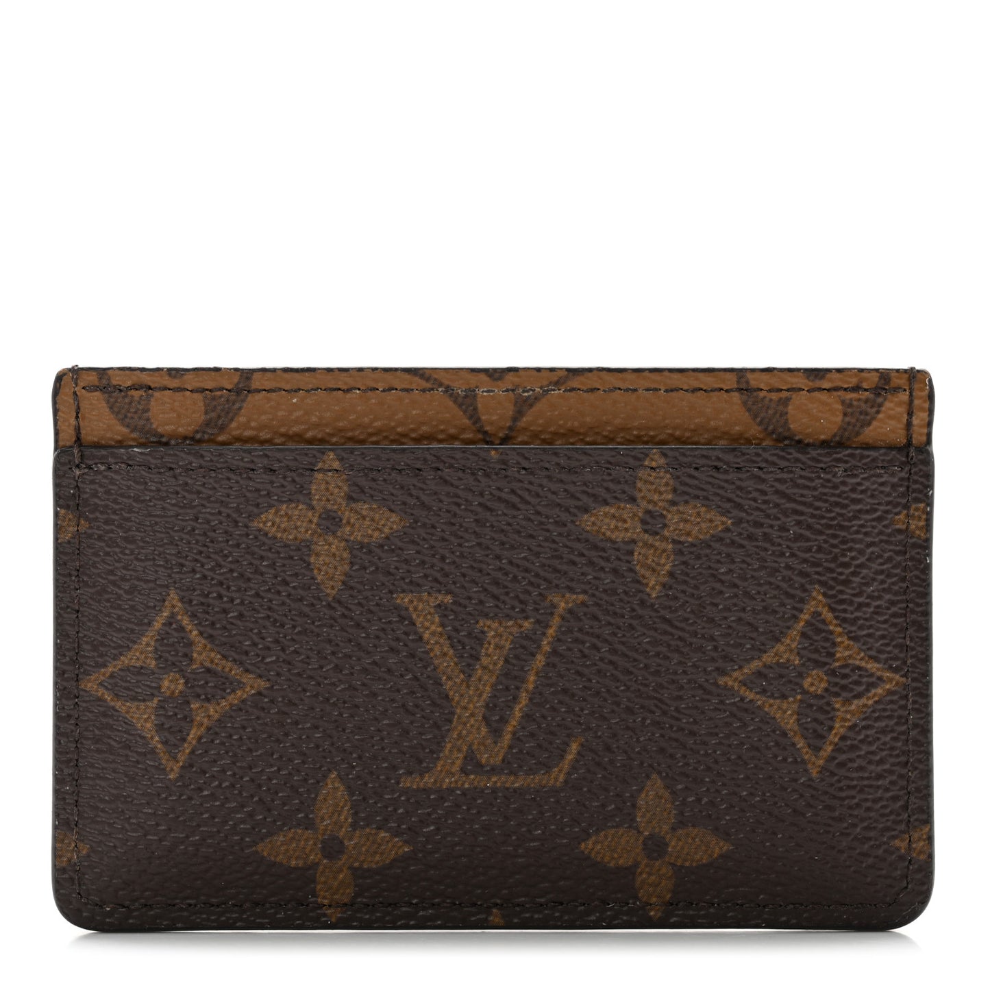 Reverse Monogram Card Holder