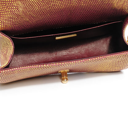 Chanel Metallic Lizard Small Boy Flap Gold 7 of 7