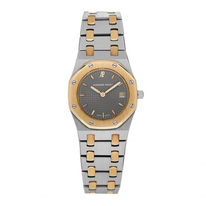 Audemars Piguet Stainless Steel 18K Yellow Gold 25mm Royal Oak Quartz Watch Grey 66270SA.OO.0722SA.01 1 of 4
