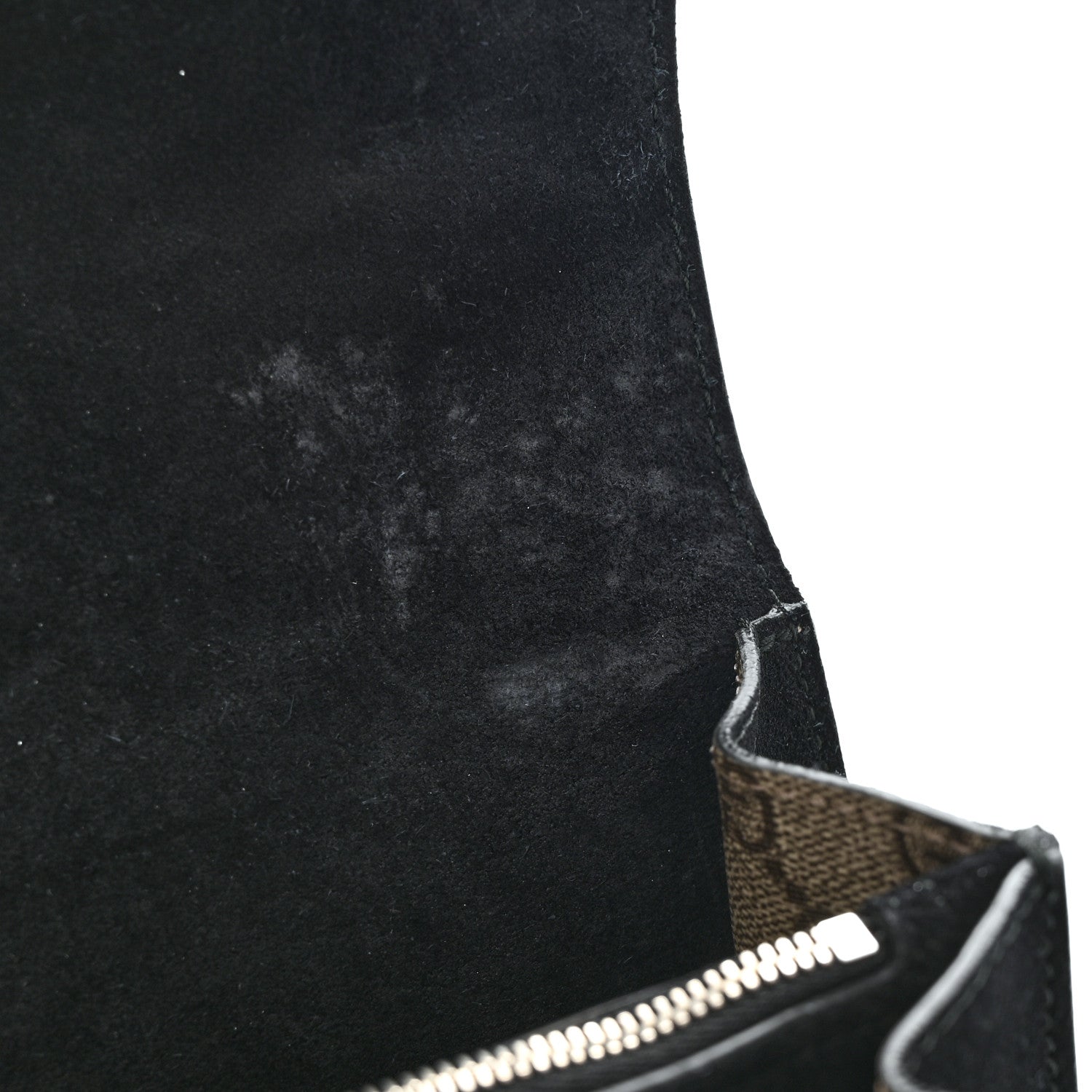 Gucci GG Supreme Monogram Small Dionysus Shoulder Bag Black 12 of 13