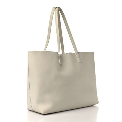 Saint Laurent Calfskin Large Shopping Tote Porcellana 3 of 9