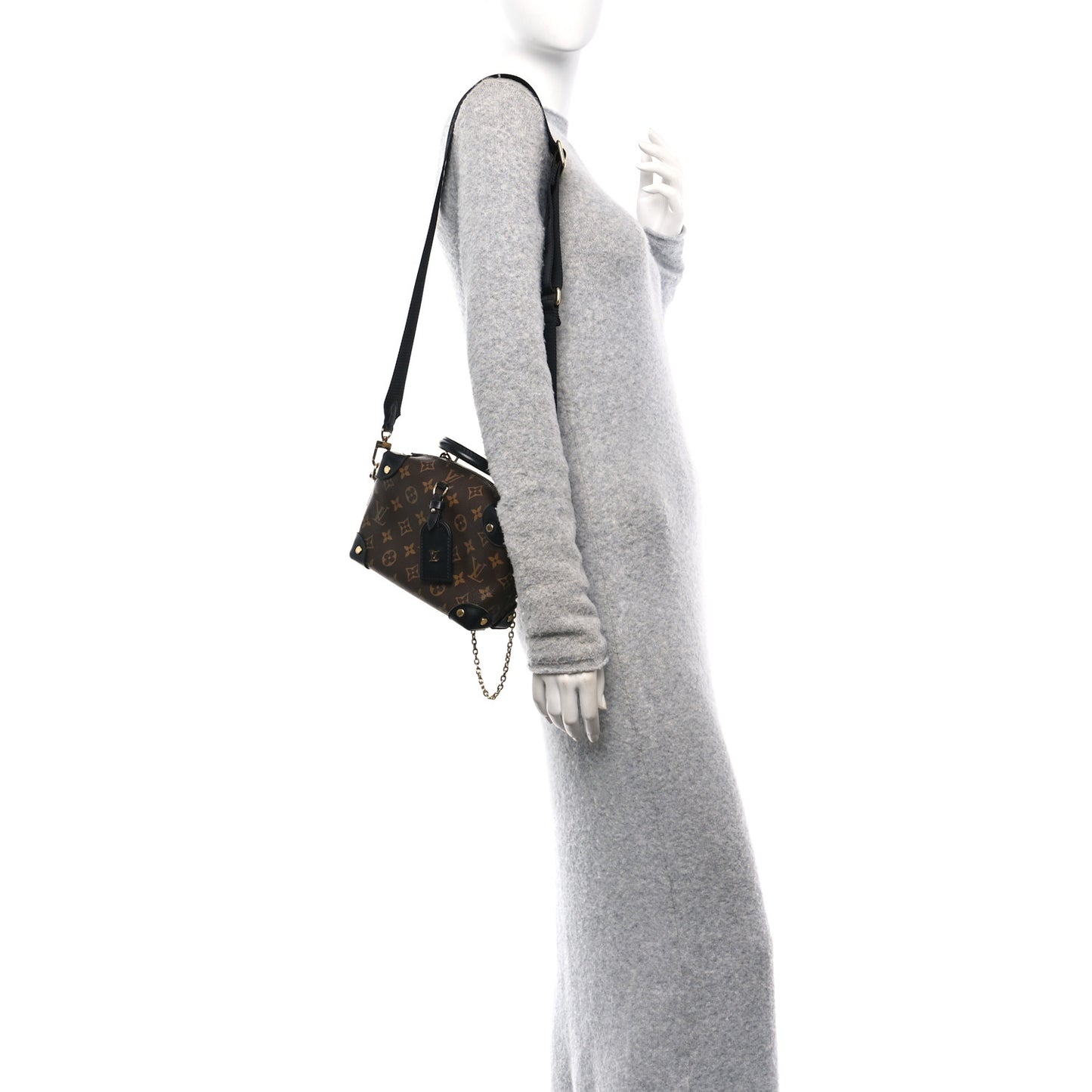 Monogram Petite Malle Souple Black