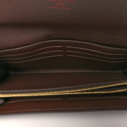 Louis Vuitton Damier Ebene Sarah Wallet NM 5 of 7