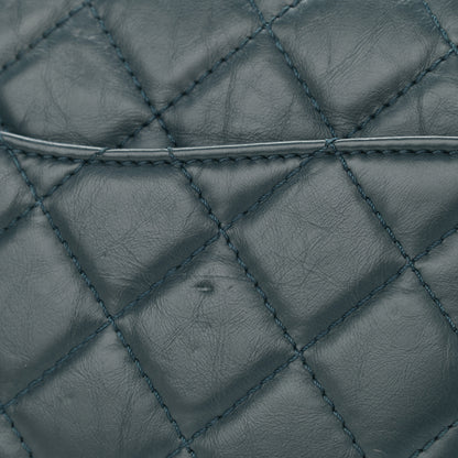 Chanel Aged Calfskin Quilted 2.55 Reissue 227 Green 12 of 16
