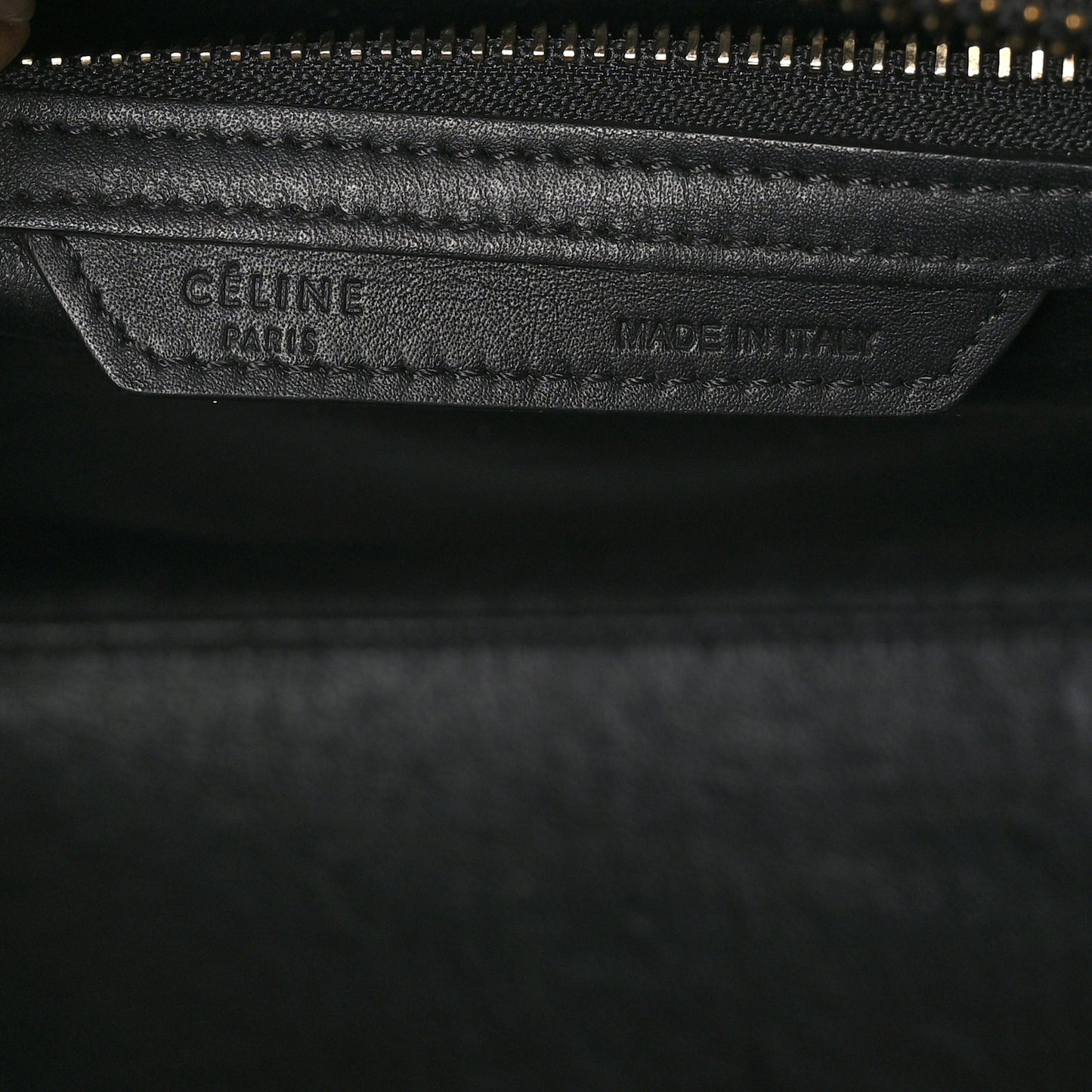 Smooth Calfskin Micro Luggage Black