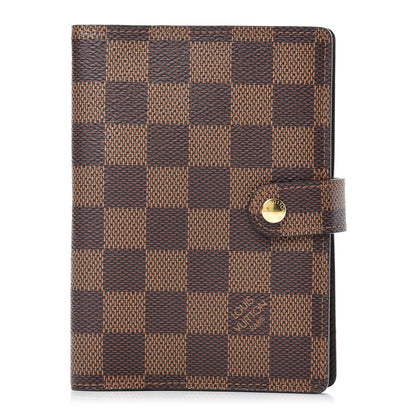 Louis Vuitton Damier Ebene Small Ring Agenda Cover 1 of 7