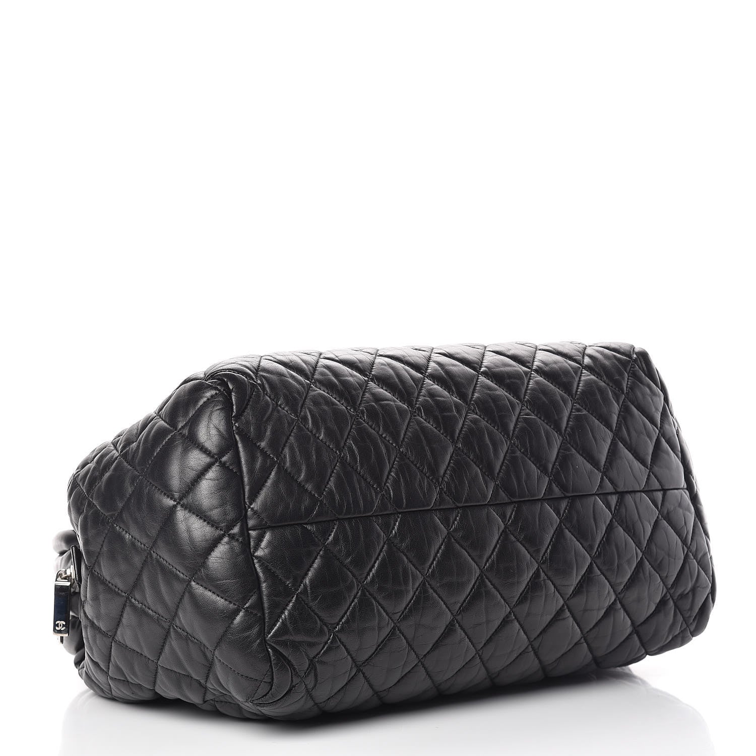 Chanel Lambskin Coco Cocoon Bowler Black 4 of 10