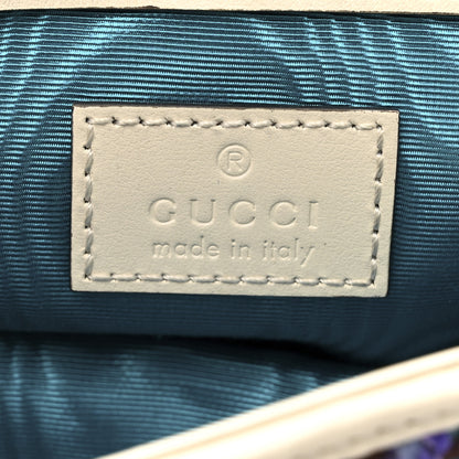 Gucci Tweed Calfskin Spicy Check Super Mini GG Marmont Shoulder Bag Pink Multicolor Mystic White 6 of 11