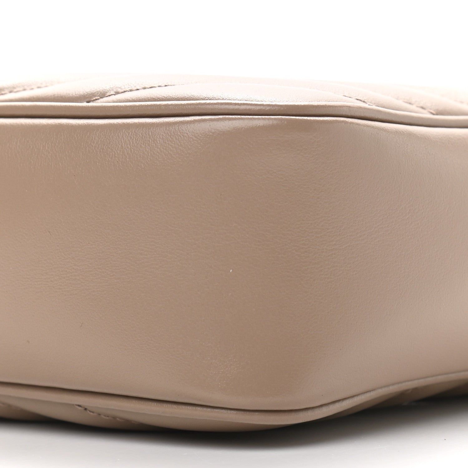 Saint Laurent Calfskin Matelasse Monogram Lou Camera Bag Dark Latte 10 of 11