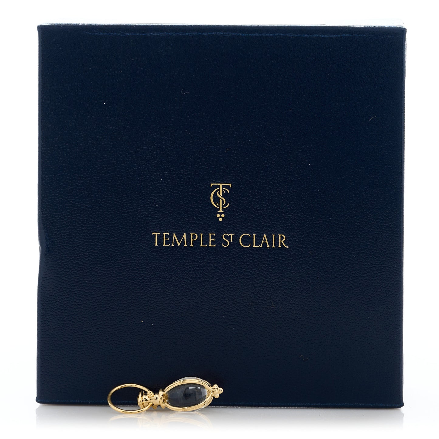 18K Yellow Gold Rock Crystal XS Amulet Pendant