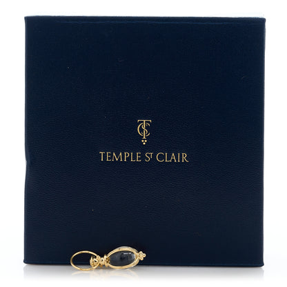 Temple St. Clair 18K Yellow Gold Rock Crystal XS Amulet Pendant 2 of 5